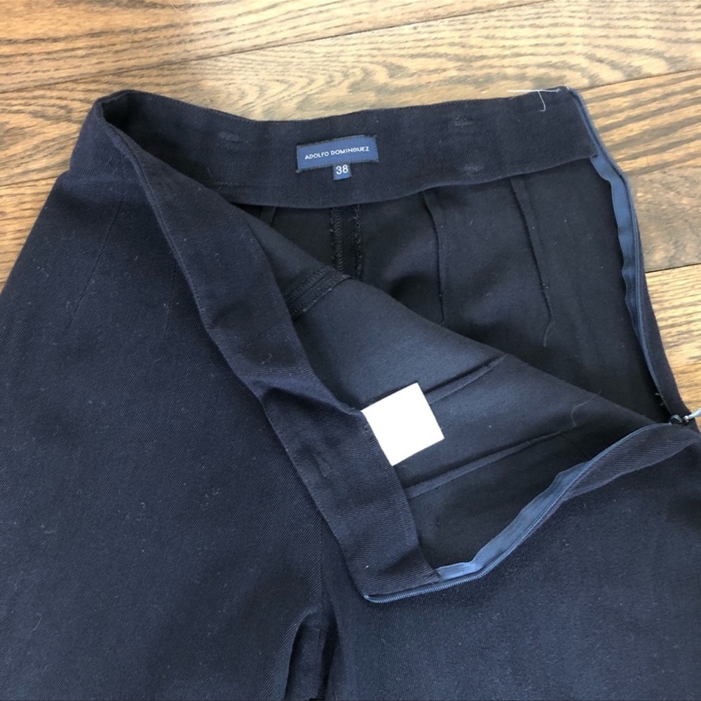Adolfo Dominguez wool blazer Navy sz 6 - Picture 11 of 13